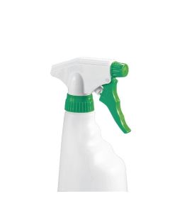 Trigger Spray Bottles 600ml - Green - Pack of 4