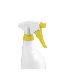 Trigger Spray Bottles 600ml Yellow - Pack of 4