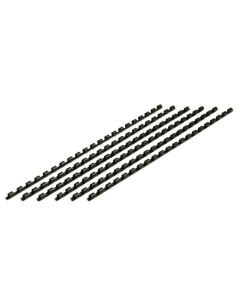 Binding Combs A4 21 Ring 6mm - Black - Pack of 100