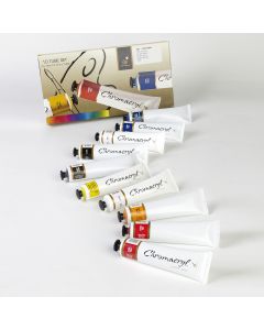 Chroma Chromacryl Acrylics Starter Set