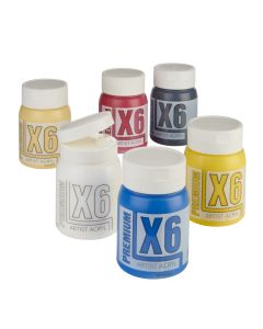 X6 Premium Acryl 500ml - Portrait Set