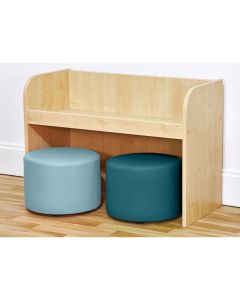 Maplescape Bench with Two Dot Seats