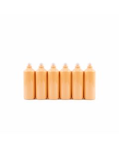 Ready Mixed Washable Paint 600ml - Peach - Pack of 6