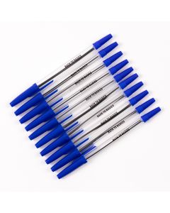 BackToBasics Ballpoint Pen - Blue - Pack of 50