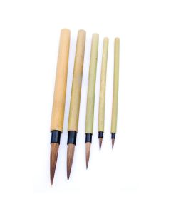 Specialist Crafts Oriental Brushes. Set of 5