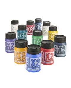 X2 Free Flow Acryl 500ml - Assorted Set