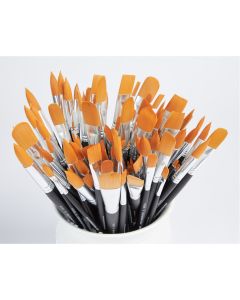 Artist Synthetic Short Handled Brush Class Pack