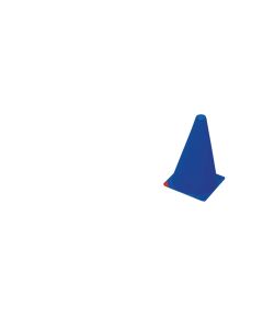 Cones Plastic 23cm - Blue