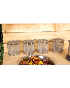 Mini Frying Basket Round - Set of 4