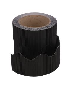 Classmates Corrugated Border Roll - Black