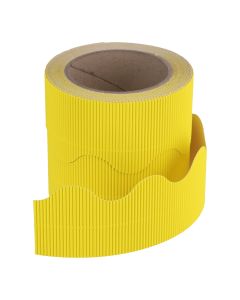 Classmates Corrugated Border Roll - Yellow