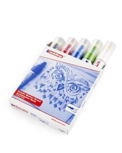 Edding Broad Acrylic Pens - Pack of 5