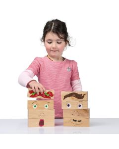 How Am I Feeling - Wooden Blocks