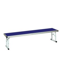 Fast Fold Benches - L183cm - H26cm - Blue