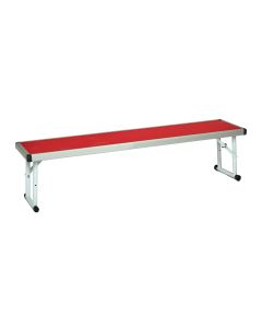 Fast Fold Benches - L183cm - H33cm - Red