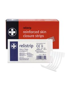 Relistrip Closure Strips - 3 x 75mm - Pack of 50