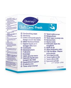 Soft Care Fresh Handwashing Cream - 800ml - Pack of 6