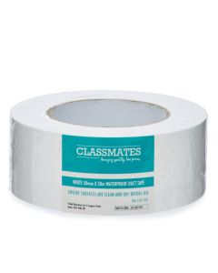 Classmates Cloth Tape White Waterproof 50mm x 50m