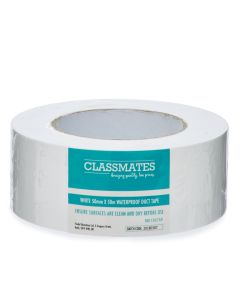Classmates Cloth Tape White Waterproof 50mm x 50m