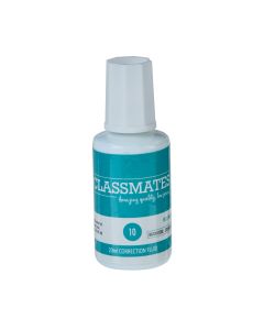 Classmates Correction Fluid 20ml White - Pack of 10