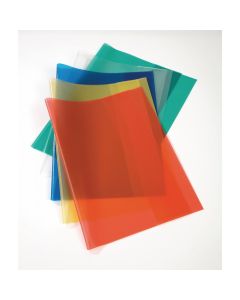 A4 Book Covering - Assorted Colours - Pack of 25