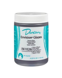 Duncan envision Brush - On Glazes 473ml - Very Black