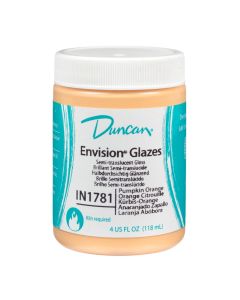 Duncan envision Brush - On Glazes 473ml - Pumpkin Orange