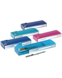 Snopake Pencil Case Assorted 200x75x30mm - Pack of 5
