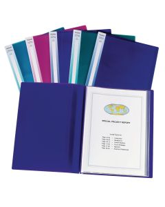 Snopake Electra Display Book A3 Assorted - Pack of 5