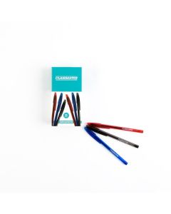 Classmates Ballpoint Pen - Assorted Colours - Pack of 25
