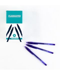 Classmates Ballpoint Pen - Purple - Pack of 50