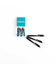 Classmates Retractable Pen Pk 12 Black