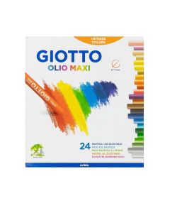 Giotto Olio Maxi Oil Pastels - Pack of 24