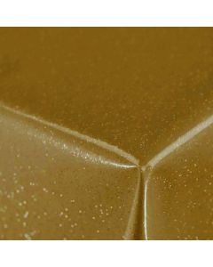 PVC Glitter Table Cover 1.4 x 1.7m - Gold