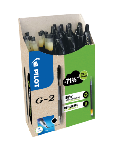 G-207 Retract Gel Roller Bonus Pack - Black