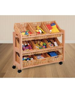Single Wicker Tidy