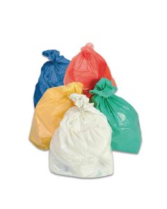 Coloured Refuse Sacks - White - Pack of 200