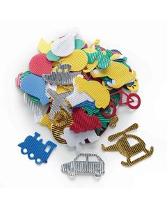 Corrugated Die Cut Transport Shapes - Pack of 100
