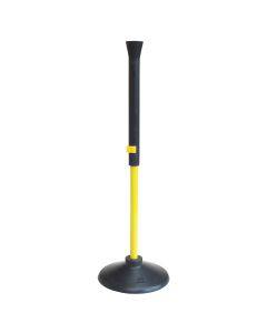 Aresson Rounders Batting Tee and Base - Yellow/Black