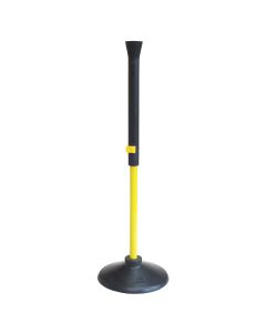Aresson Rounders Batting Tee and Base- Yellow/Black