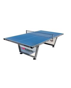 Butterfly Outdoor Playground Tennis Table - Blue