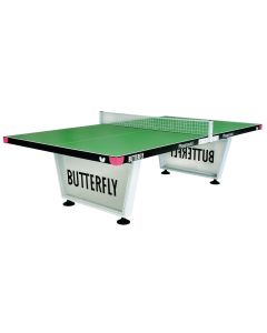Butterfly Outdoor Playground Tennis Table - Green