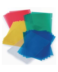 Classmates Cutflush Folder A4 Assorted - Pack of 100