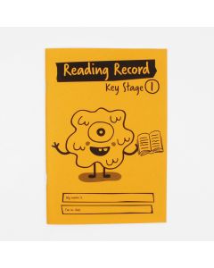 A5 Reading Record Book 36 Page Ruled - Orange - Pack of 30