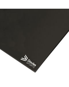 Davies Sports Lightweight Gym Mat 1220 x 910 x 25mm - Standard Black