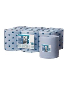 Tork Blue Wiping Paper Plus 2 - Ply - Pack of 6