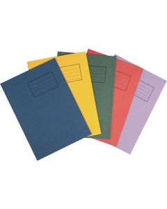 A4+ Exercise Book 48 Page 10mm Squared - Blue - Pack of 50
