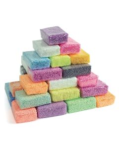 Colorations Incredible Foam Dough - Classroom Pack - Pack of 36