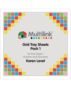 Multilink Grid Tray Sheets Pack of 1 for Key Stage 1 - Number and Geometry