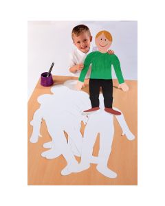 Child Size Cut - Out Paper Shapes - Pack of 24